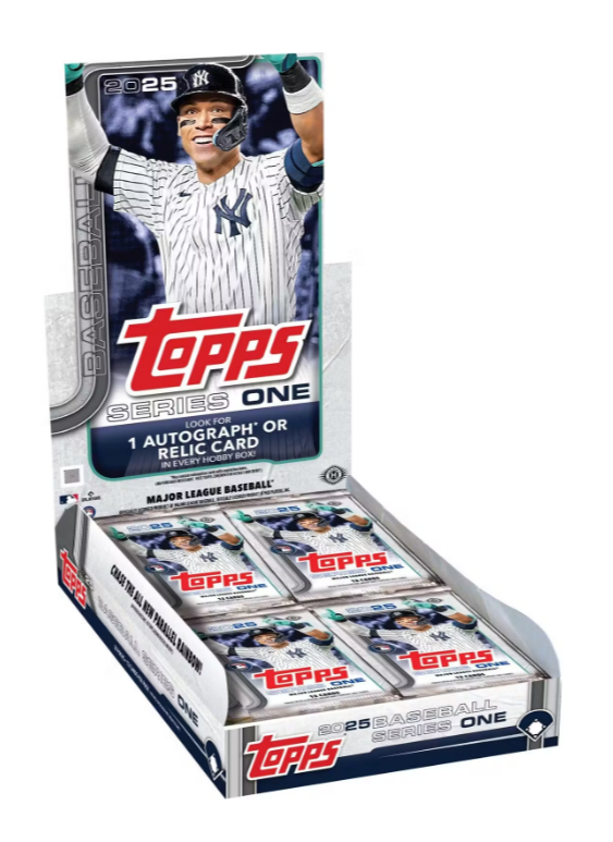 2025 Topps Series 1 Baseball Hobby Box - PRESELL